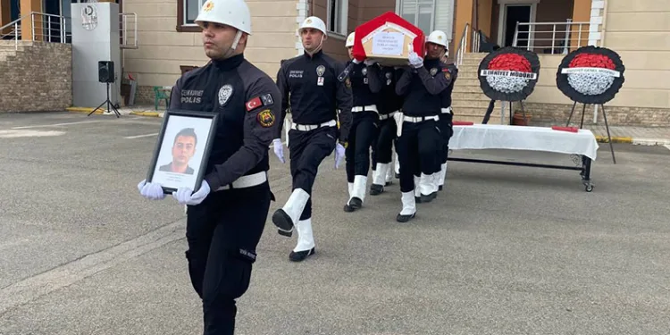Kazada ölen polisin cenazesi memleketine gönderildi
