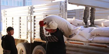 68 üreticiye 2061 çuval daha süt yemi desteği