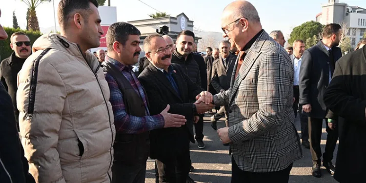 Başkan Ergün’e Akhisar’da coşkulu karşılama