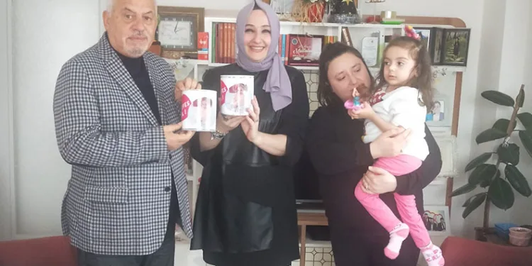 Bilecik Rumeli Türkleri Derneği’nden minik Aydem’e destek