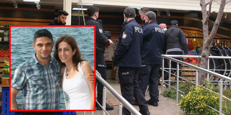 Markette evli çifte silahlı saldırı