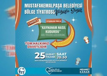 Mustafakemalpaşa Belediyesi Bölge Tiyatrosu’nda sezon açılışı