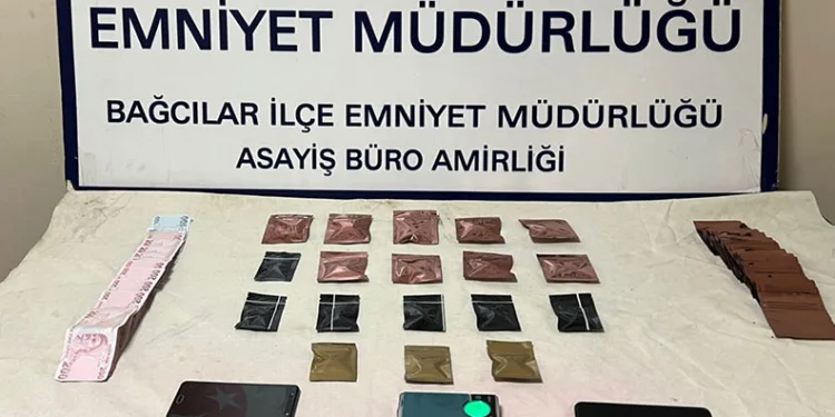 Tekstil atölyesine uyuşturucu baskını: 2 gözaltı