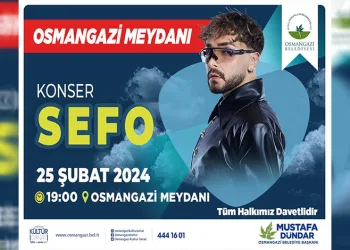 Osmangazi meydanı Sefo ile açılacak