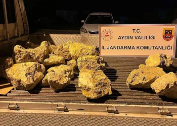 Kuşadası’nda 2 tonluk süs havuzunu çaldılar