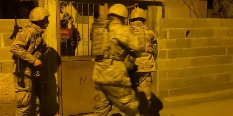Mersin’de MİT ve jandarmadan PKK operasyonu