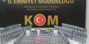 Erzincan’da 400 paket kaçak sigara ele geçirildi