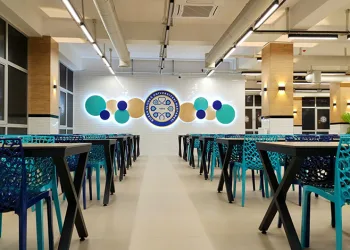 BUÜ Hastanesi’nin modern yemekhanesi hizmete açıldı