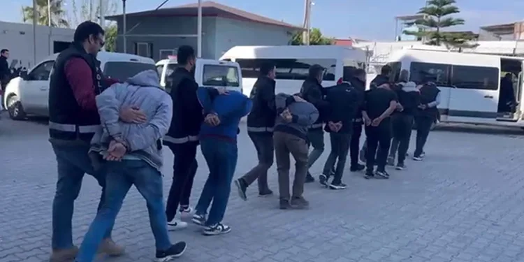 İskenderun’da 7 şüpheli şahıs yakalandı
