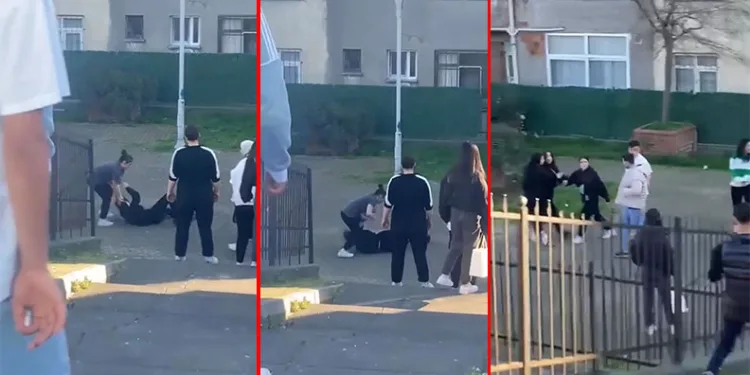 İstanbul’da genç kızların sevgili kavgası