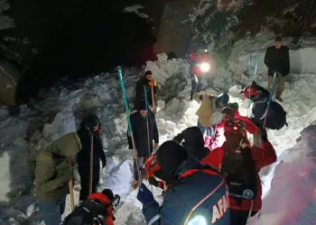 Bingöl’de çığ düştü: 1 kişi aranıyor