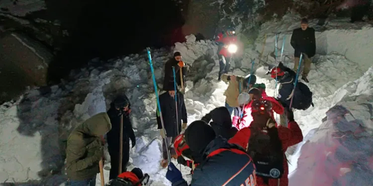 Bingöl’de çığ düştü: 1 kişi aranıyor