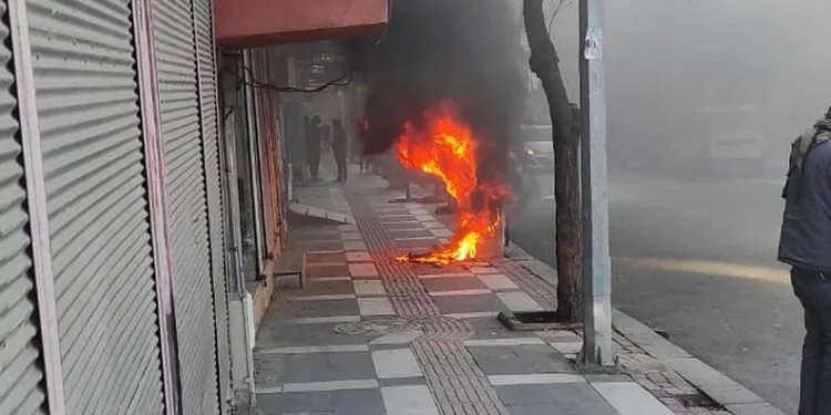Siverek’te patlayan elektrik panosu korkuya neden oldu