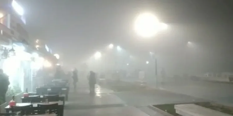 Mudanya’da yoğun sis