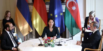 Azerbaycan, Ermenistan ve Almanya arasındaki üçlü görüşme Berlin’de başladı