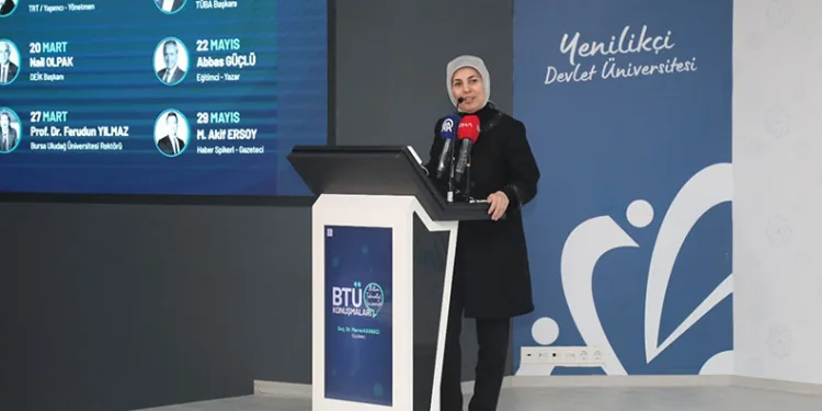 Merve Kavakcı BTÜ Konuşmaları’nın konuğu oldu