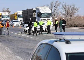 Konya’da feci kaza: Karı-koca hayatını kaybetti