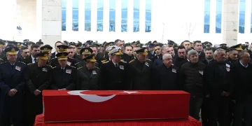 Şehit pilotlar Ankara’da son yolculuğuna uğurlandı
