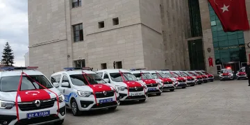 Ordu emniyetinin araç filosu güçlendi