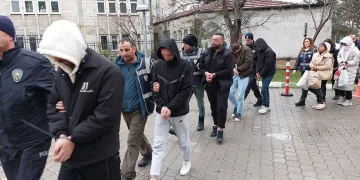 “Sibergöz-21” operasyonunda gözaltına alınan 66 kişiden 28’i adliyeye sevk edildi
