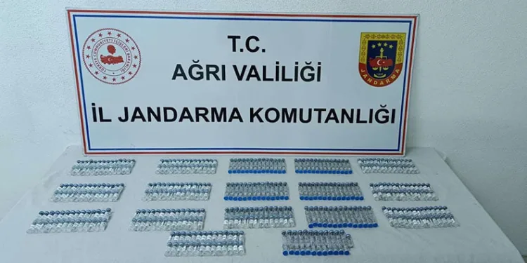 Ağrı’da 1 milyon 681 bin lira değerinde botoks ele geçirildi
