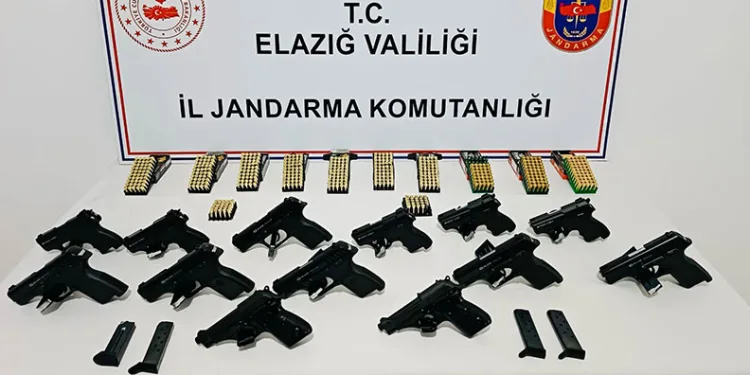 Elazığ’da ruhsatsız silah operasyonu