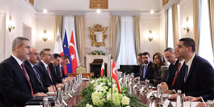 Bakan Fidan, Malta Dışişleri Bakanı Borg ile görüştü