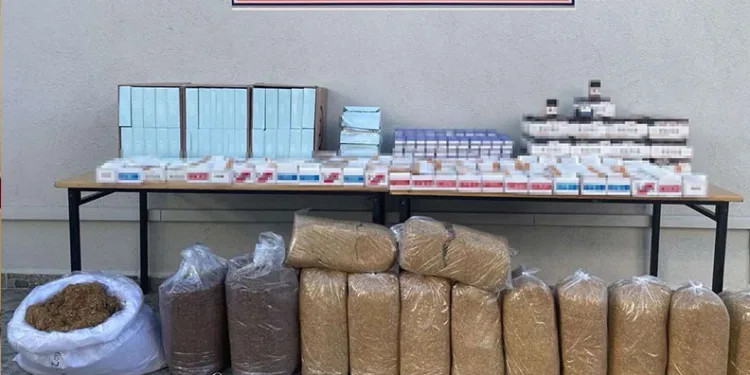 Tekirdağ’da tütün ve makaron operasyonu