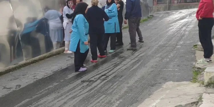 Estetik parasını ödememek için hastaneden kaçmaya çalıştı