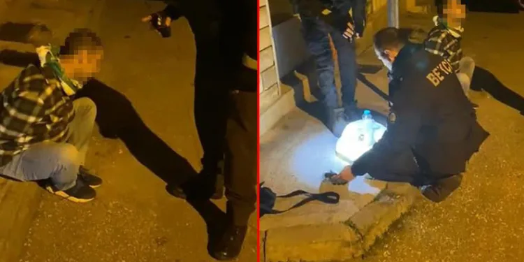 Bekçiler zehir tacirini kıskıvrak yakaladı
