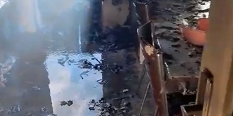 Giresun’da korkutan yangın