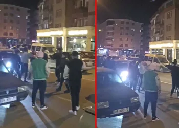 Bursa’da asker eğlencesinde yolu kesip çiftetelli oynadılar