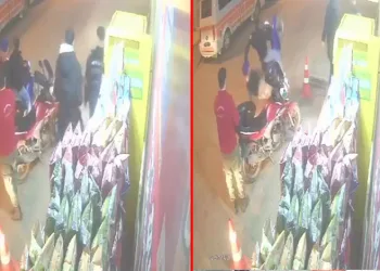 Bursa’da yanlışlıkla gaza basınca arkadaşı motosikletten düştü