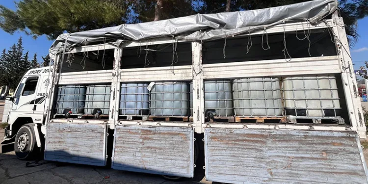 Adana’da 11 bin 400 litre kaçak akaryakıt ele geçirildi