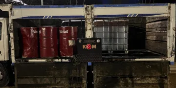 3 ton 350 kilogram karışımlı kaçak akarkayıt ele geçirildi