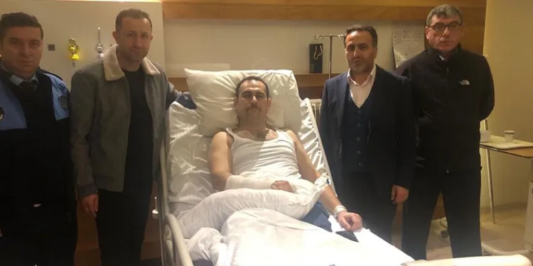 Zabıtayı döner bıçağıyla yaralayan şüpheli tutuklandı