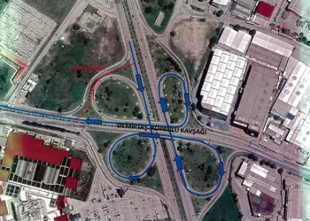 DOSAB Kavşağı’nda trafik düzenlemesi