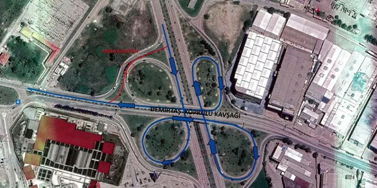 DOSAB Kavşağı’nda trafik düzenlemesi