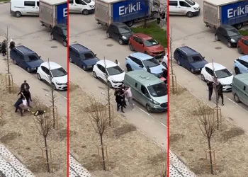 Bursa’da yol verme kavgasında yumruklar konuştu