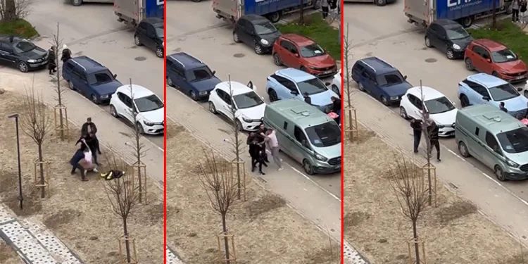 Bursa’da yol verme kavgasında yumruklar konuştu