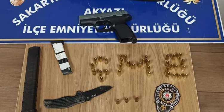 Üzerinden cephanelik çıktı, adli kontrolle serbest bırakıldı