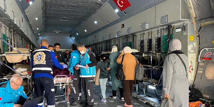 Gazzeli yaralılar Mısır’dan Türkiye’ye getiriliyor
