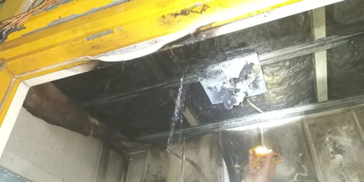Antakya’da konteyner yangını