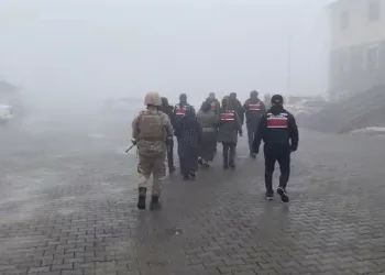 PKK/KCK propagandası yapan 5 kişi yakalandı