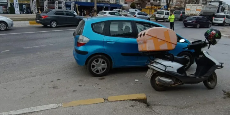 Milas’ta otomobilin çarptığı yaşlı kadın yaralandı