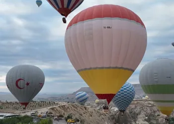 Kapadokya’da yerli ve milli balon üretimi devam ediyor