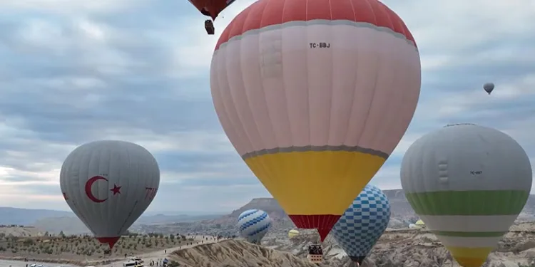 Kapadokya’da yerli ve milli balon üretimi devam ediyor