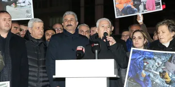 Bozbey 6 Şubat depremini anma törenine katıldı