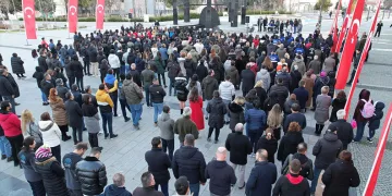 6 Şubat’ta hayatını kaybedenler Nilüfer’de anıldı