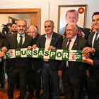Alinur Aktaş, Bursaspor’u ziyaret etti